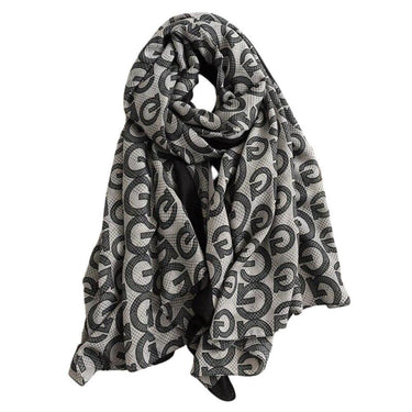 Geometric patterned lightweight Scarf, Wrap, Shawl great for Autumn/Winter from NSE Imports #2.
